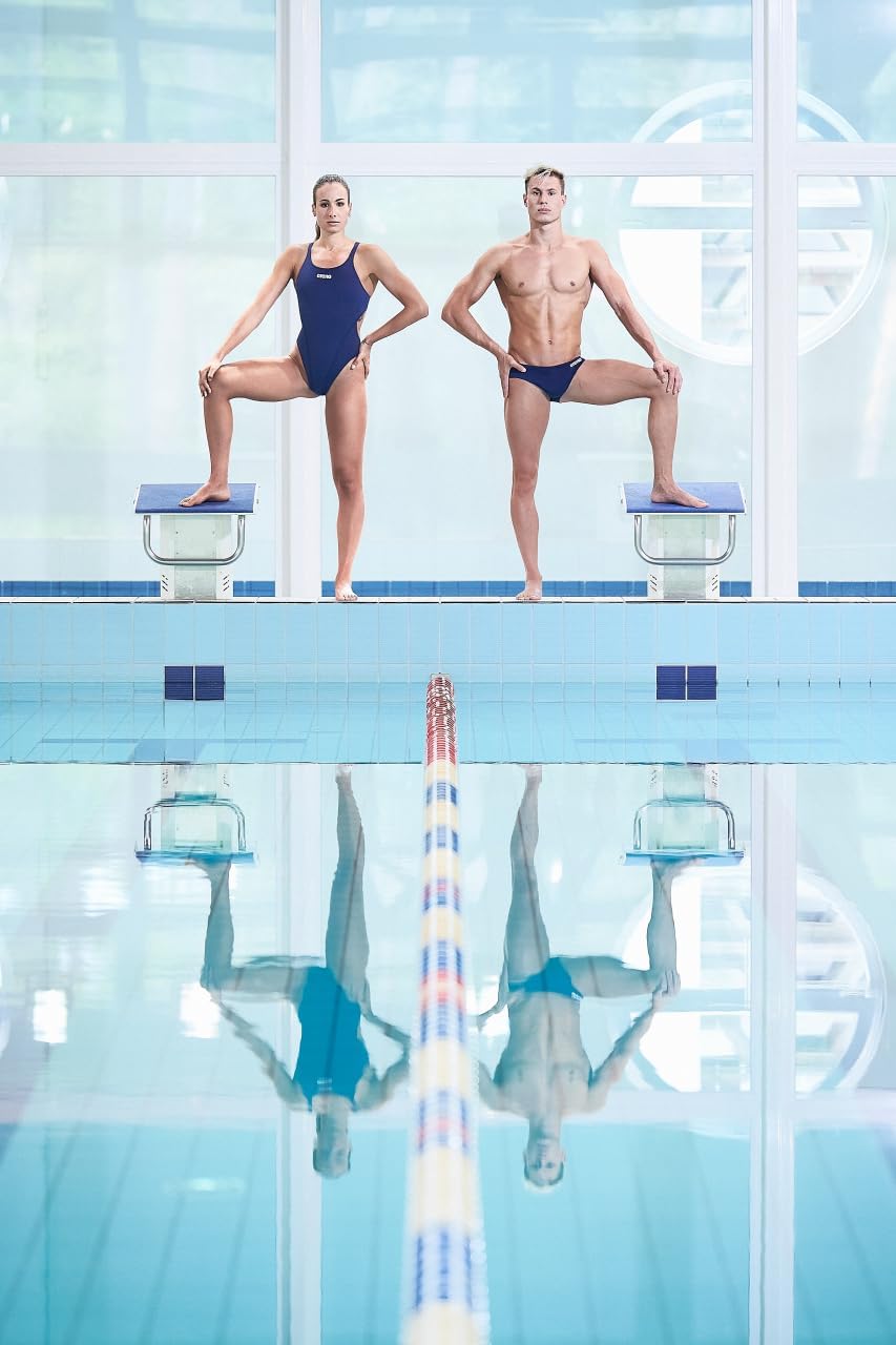 Womens Team Swim Challenge Solid Swim Suit