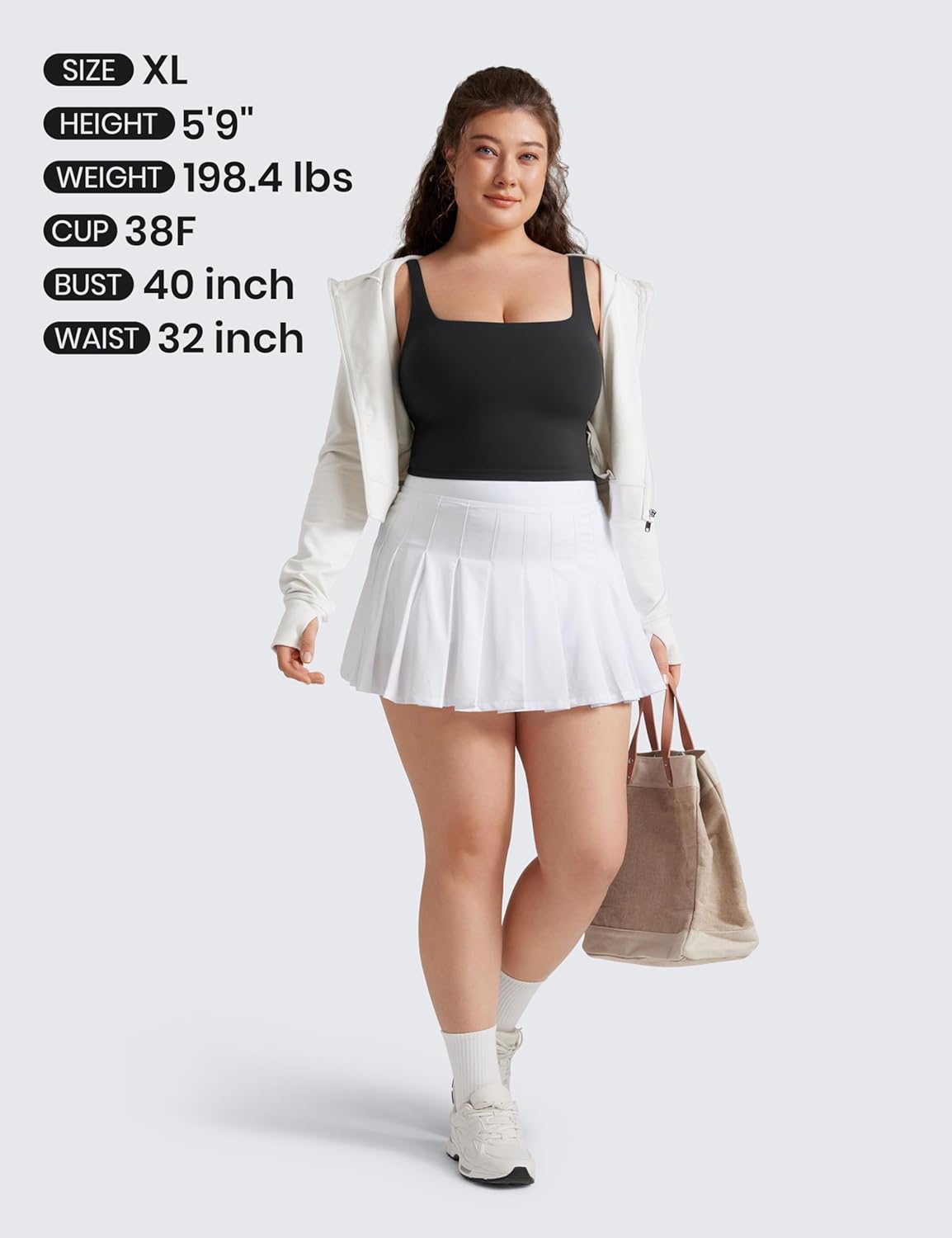 Women'S Butterluxe Square Neck Sports Bra Padded Wireless Crop Top Gym Workout Tank Tops Camisole with Built in Bra