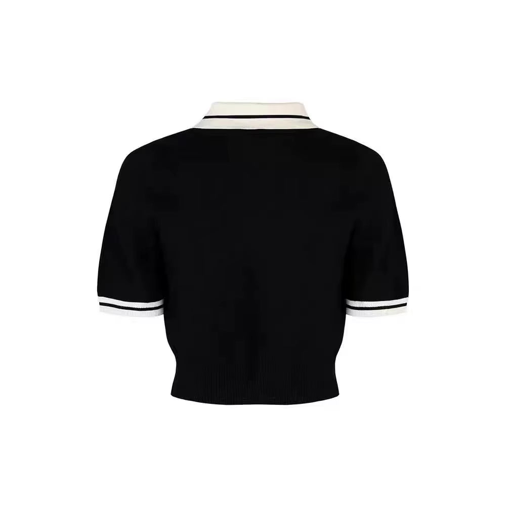 2025 New Women'S Golf Knitted Shirt, Spring/Summer Women'S Knitted Sports T-Shirt, Comfortable, Breathable, Free Shipping