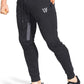 Mens Vertex Gym Trousers, Slim Fit Tracksuit Jogging Bottoms Running Joggers Sports Sweat Pants