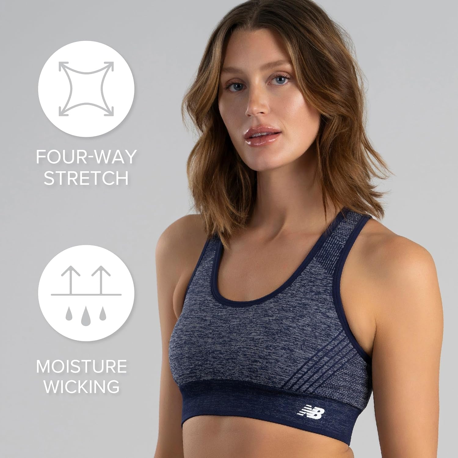 Women'S Seamless Sports Bra