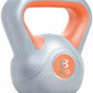 Unisex  Vinyl Kettlebell, Orange, 8Kg UK