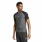 Men’s Short Sleeve T-Shirt Adidas Gym+ Training Black Grey-4