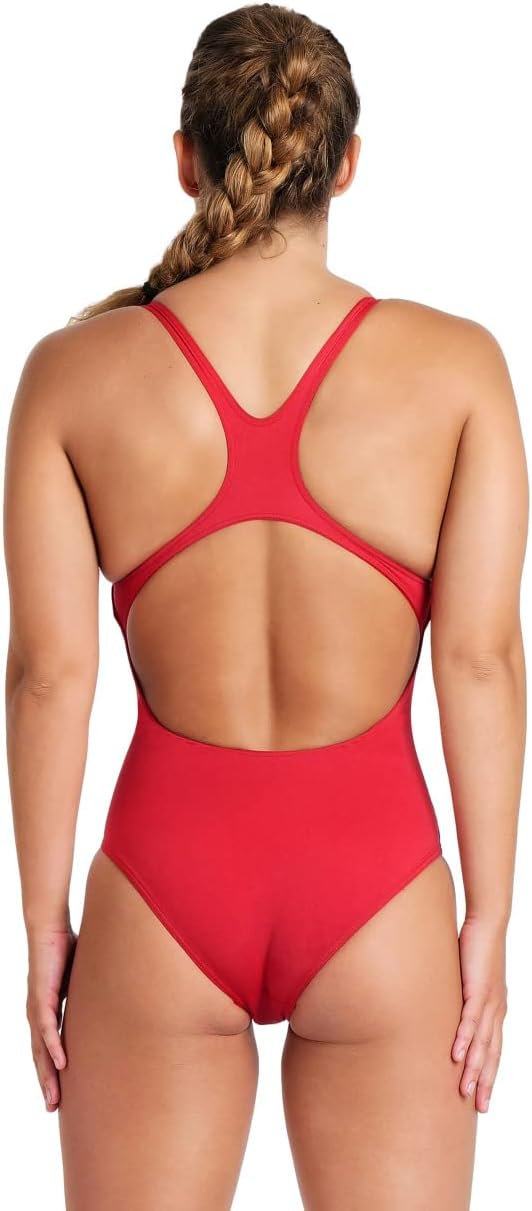 Solid Swim Pro Team Women'S One-Piece Swimsuit, Quick-Drying, Sports Swimsuit in  Maxlife ECO-FABRIC with Maximum Chlorine Resistance and UPF 50+ UV Protection
