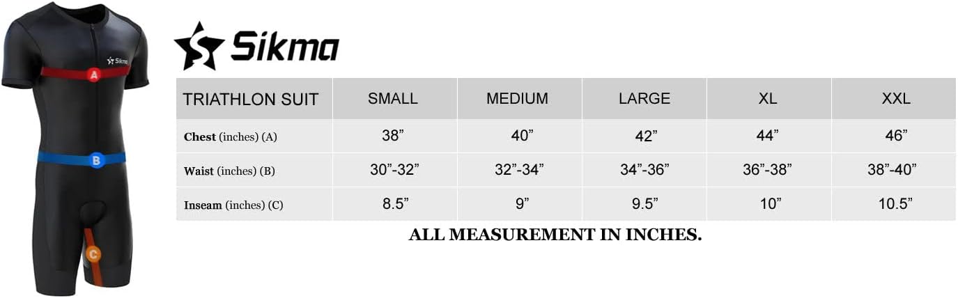 Mens Cycling Skinsuit Padded One Piece Trisuit Bike Top Short