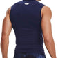 Mens Heat Gear Compression Sleeveess T-Shirt