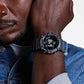 - COLL Sports Armbanduhr AE-1500WH-8BVEF - Herren Uhr - Wasserdicht - Digital - Mit Kunststoffband - Blau