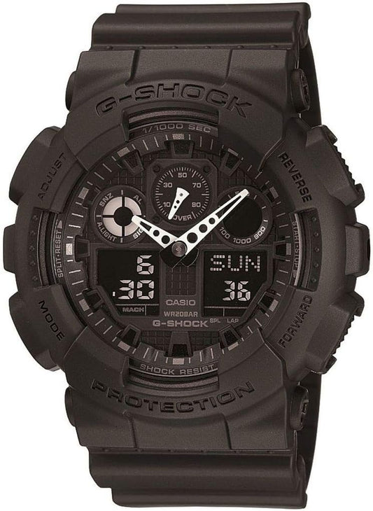 G-Shock Men'S Watch in Resin with anti Slip over Sized Buttons - Water Resistant & anti Magnetic