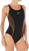 Graphic Placement Panel Muscleback Womens Swimming Swimsuit Suit