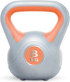 Unisex  Vinyl Kettlebell, Orange, 8Kg UK