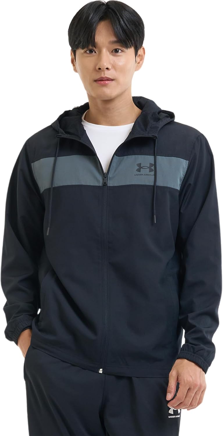 Men'S Sportstyle Windbreaker Warmup Top (Pack of 1)