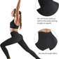 Womens High Waist Yoga Pants with Pockets Workout Running Gym Leggings