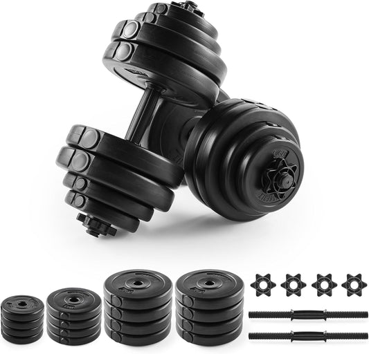 Adjustable Dumbbell Set – 15Kg/20Kg/30Kg Weight Set for Strength Training & Weight Lifting – Compact & Durable Home Gym Weights for Men & Women
