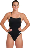 Womens Team Swim Challenge Solid Swim Suit