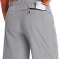Men'S Quick-Drying Training Shorts, Running Shorts, Breathable Sports Shorts with Zip Pockets