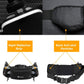 Running Belt with Water Bottles (2 X 175Ml) Hydration Belt Waterproof Waist Pack Fits Iphone Adjustable Sports Waist Pack for Marathon Running Hiking Cycling