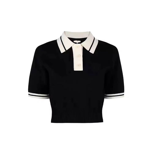 2025 New Women'S Golf Knitted Shirt, Spring/Summer Women'S Knitted Sports T-Shirt, Comfortable, Breathable, Free Shipping