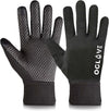 Waterproof Thermal Sports Gloves for Kids, Touchscreen Sensitive Field Gloves with Palm Grip for Football, Rugby, Mountain Biking, Cycling, Running, Netball, Hockey and More