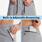 Men'S Quick-Drying Training Shorts, Running Shorts, Breathable Sports Shorts with Zip Pockets