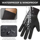 Waterproof Thermal Sports Gloves for Kids, Touchscreen Sensitive Field Gloves with Palm Grip for Football, Rugby, Mountain Biking, Cycling, Running, Netball, Hockey and More