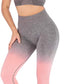 Seamless Gym Leggings Power Stretch High Waisted Yoga Pants for Women Running Workout Tights Leggings