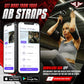 AB Straps - Premium Padded Home Gym Exerciser Ab Slings Pair for Pull up Bar - Hanging Leg Raiser Fitness for Six Pack - Workout Equipment for Men & Women + Bonus Bag