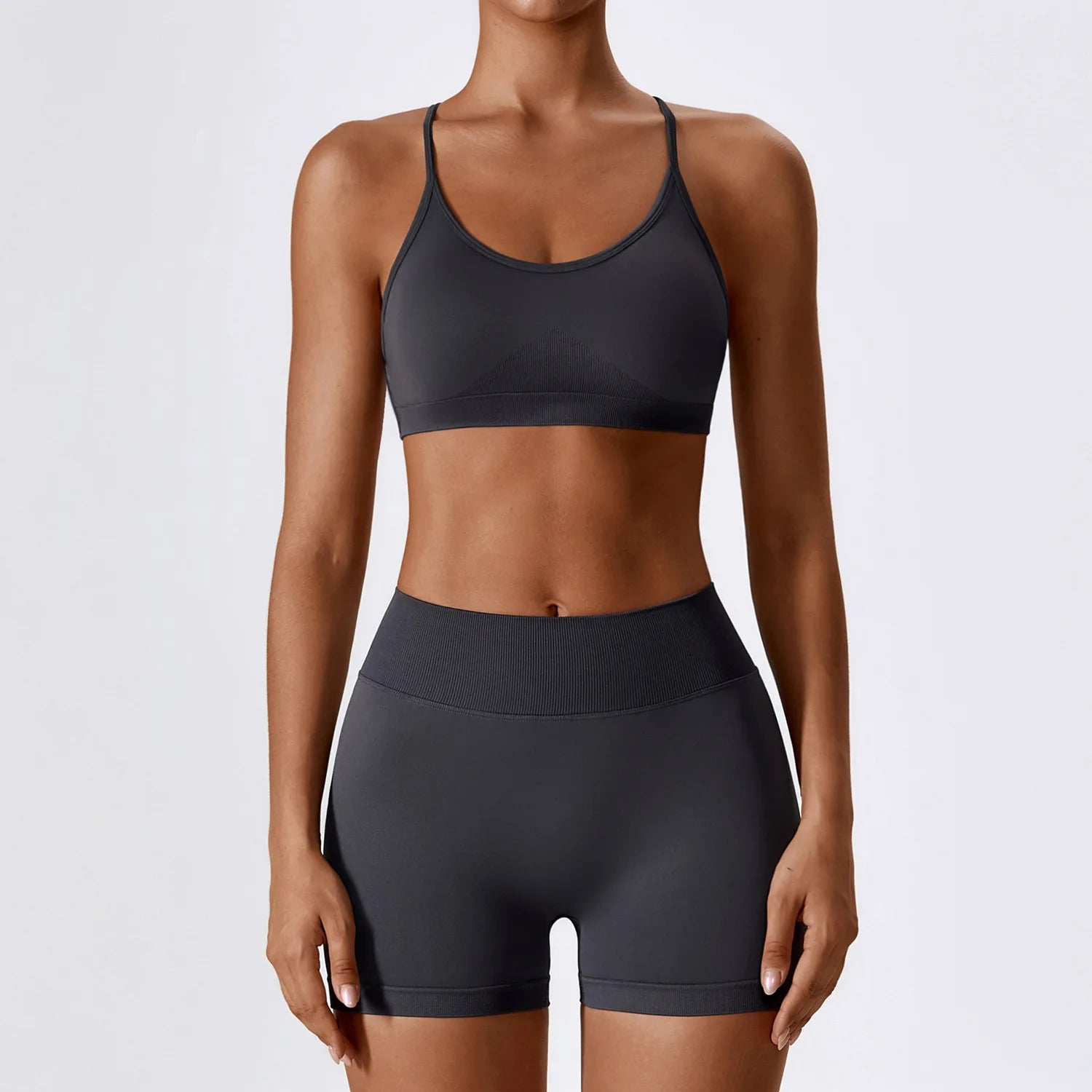 Seamless Yoga Set 2/3PCS Gym Clothes Women Sportswear Yoga Suits Fitness Set Women'S Tracksuits Sports Bra High Waist Leggings