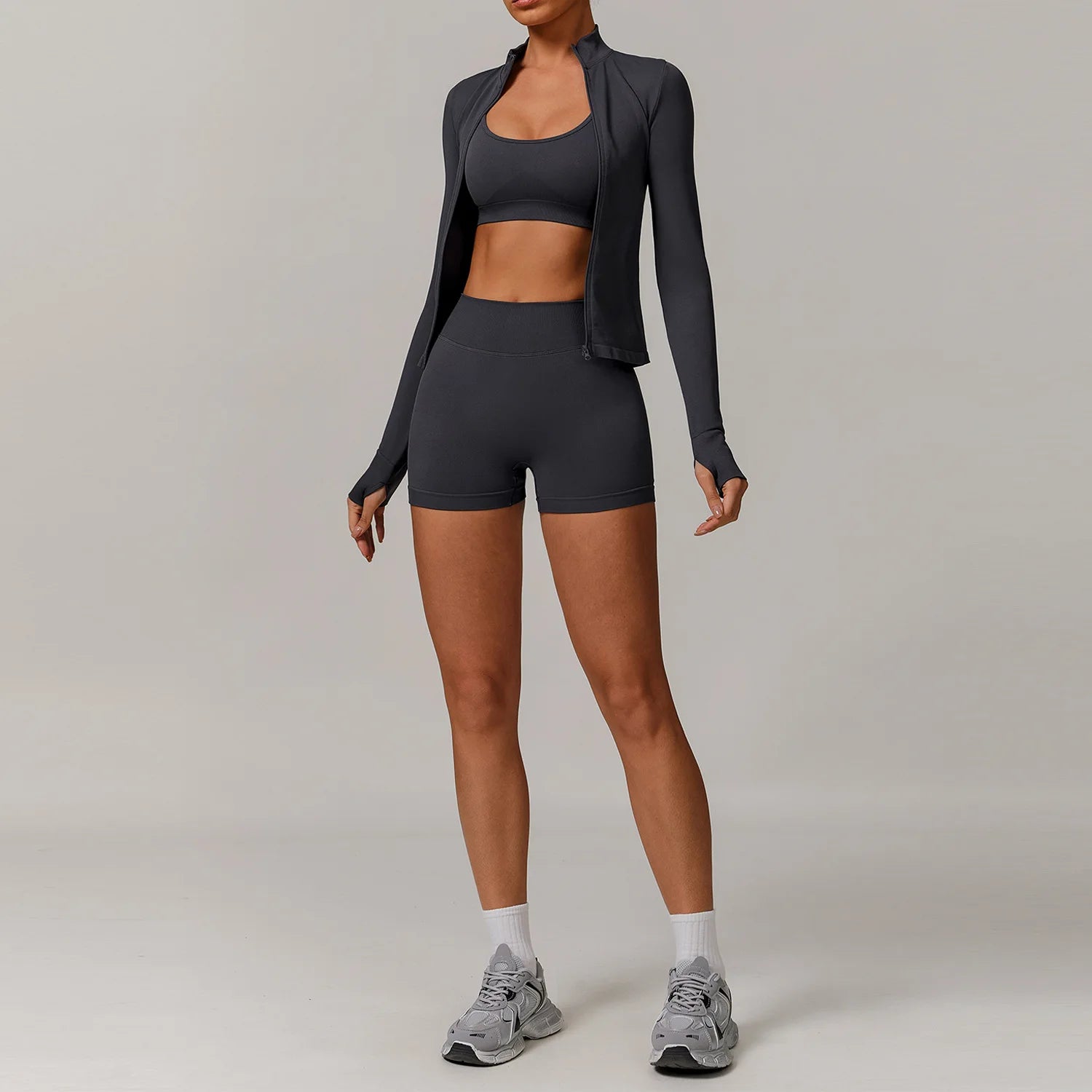 Seamless Yoga Set 2/3PCS Gym Clothes Women Sportswear Yoga Suits Fitness Set Women'S Tracksuits Sports Bra High Waist Leggings
