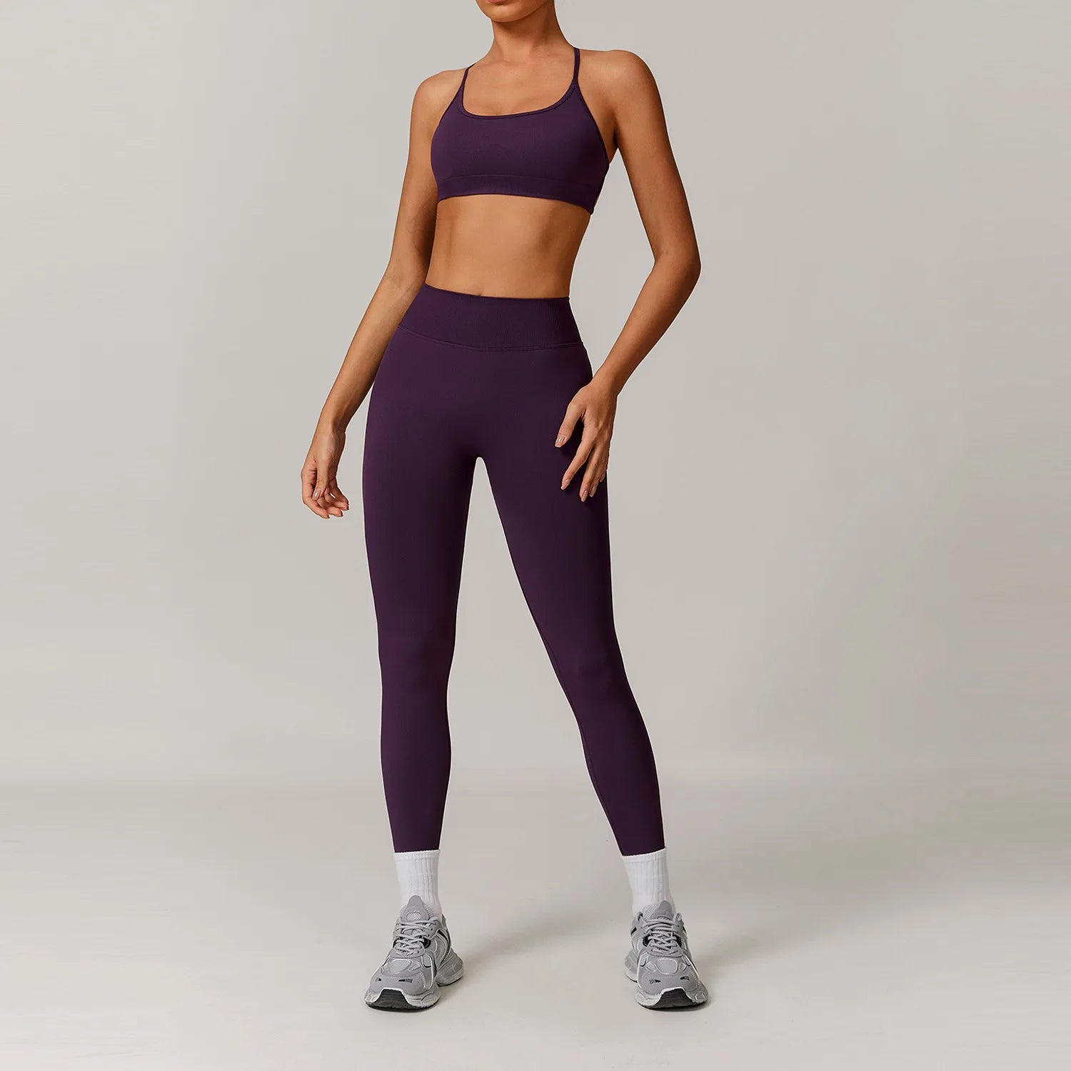 Seamless Yoga Set 2/3PCS Gym Clothes Women Sportswear Yoga Suits Fitness Set Women'S Tracksuits Sports Bra High Waist Leggings