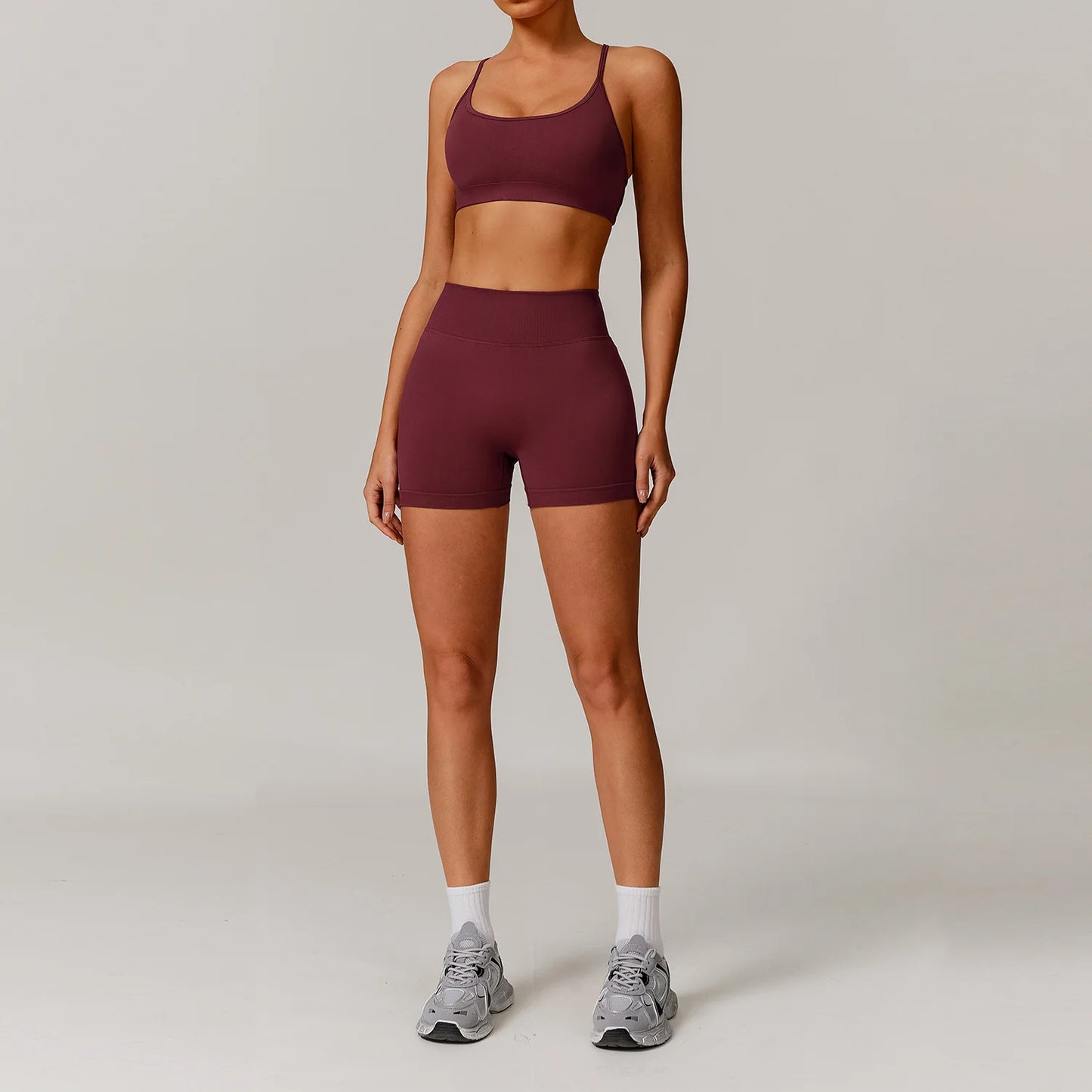 Seamless Yoga Set 2/3PCS Gym Clothes Women Sportswear Yoga Suits Fitness Set Women'S Tracksuits Sports Bra High Waist Leggings