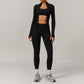 Seamless Yoga Set 2/3PCS Gym Clothes Women Sportswear Yoga Suits Fitness Set Women'S Tracksuits Sports Bra High Waist Leggings