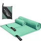 Beach Towel Sports Microfiber Quick Dry Pocket Towel Portable Ultralight Absorbent Towel for Swimming Pool Gym Fitness Yoga