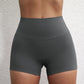 Gymhub Hip Lifting Fitness Yoga Shorts Three-Quarter Pants Female High-Waisted Peach Nude Running Sports Quick-Drying Anti