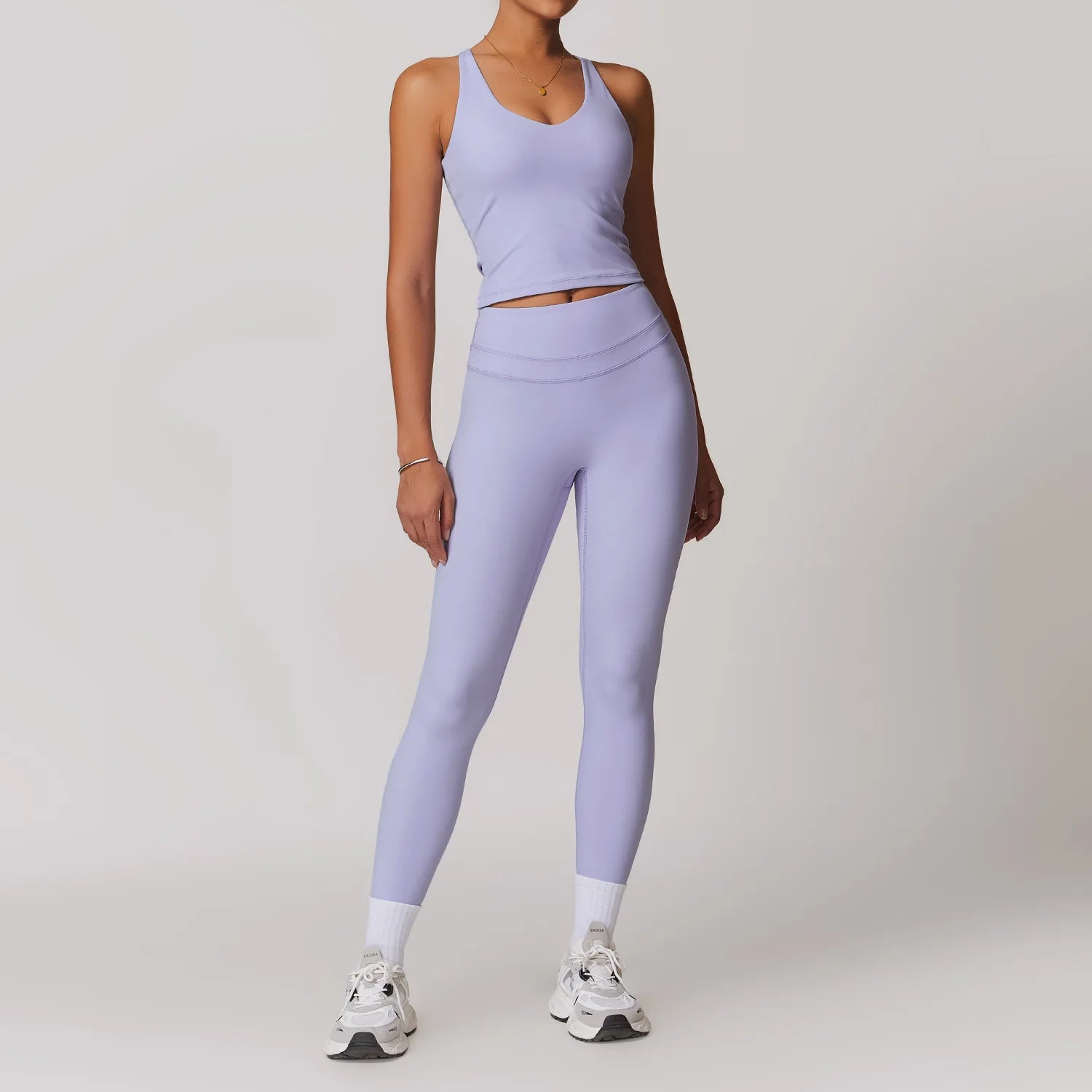 JUREN Yoga Suit 2PCS Sports Set Women Quick-Drying Gym Set Women Tracksuit Running Workout Short Sleeves Sports Yoga Clothing