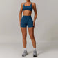 Seamless Yoga Set 2/3PCS Gym Clothes Women Sportswear Yoga Suits Fitness Set Women'S Tracksuits Sports Bra High Waist Leggings
