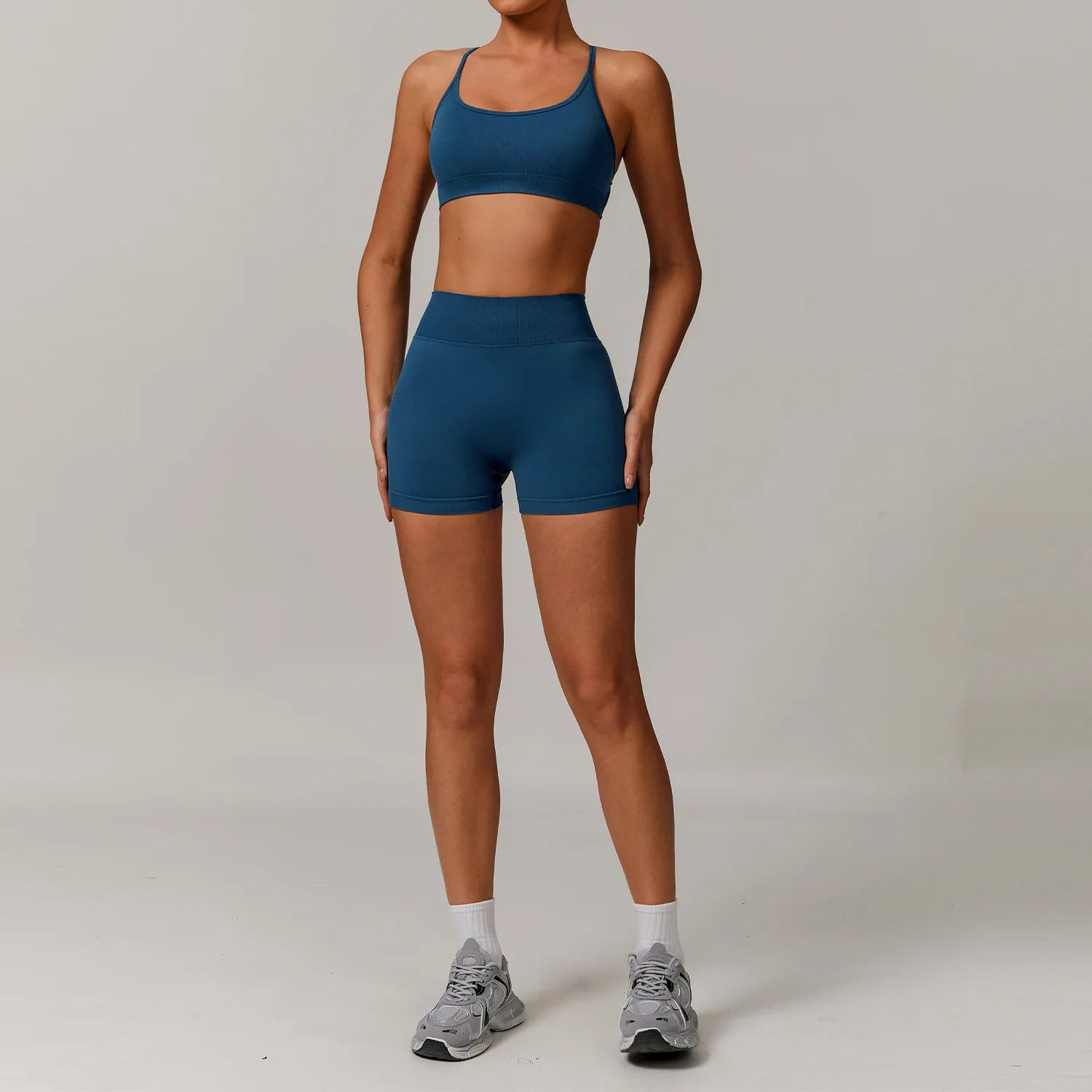 Seamless Yoga Set 2/3PCS Gym Clothes Women Sportswear Yoga Suits Fitness Set Women'S Tracksuits Sports Bra High Waist Leggings