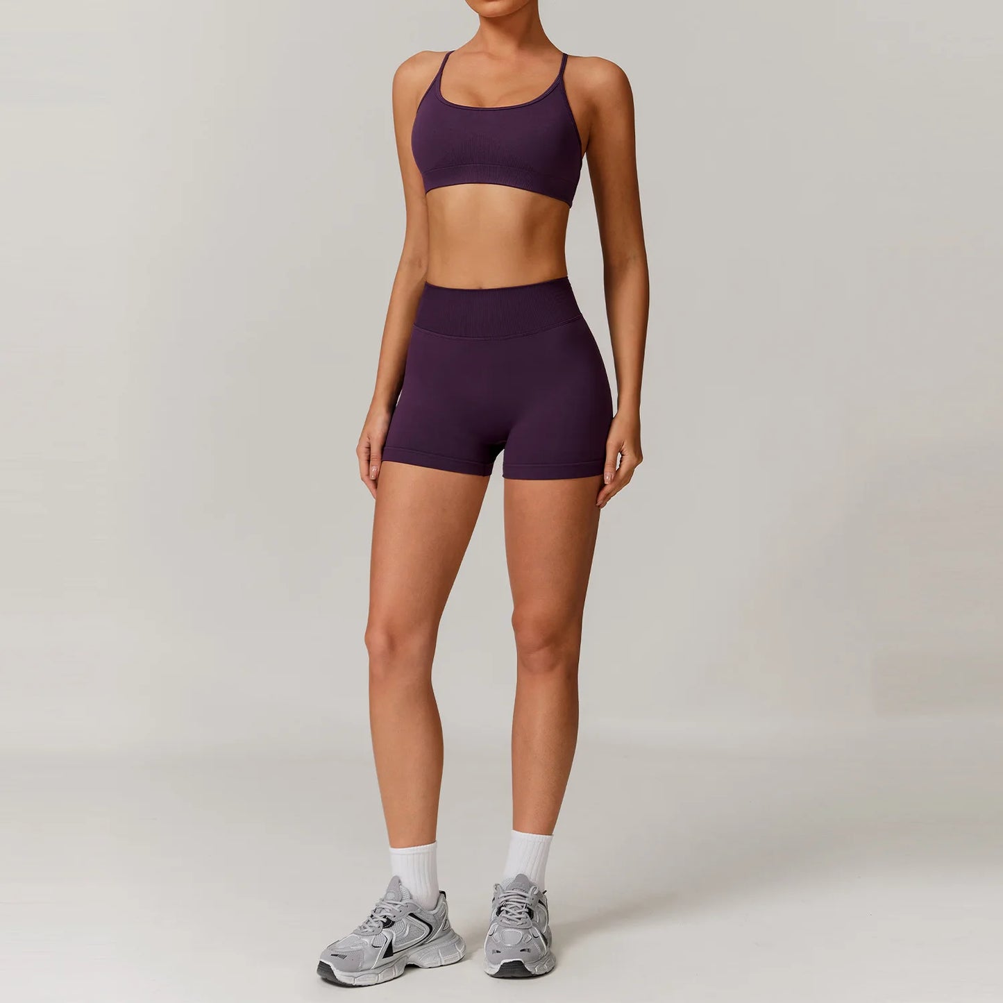 Seamless Yoga Set 2/3PCS Gym Clothes Women Sportswear Yoga Suits Fitness Set Women'S Tracksuits Sports Bra High Waist Leggings