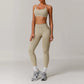 Seamless Yoga Set 2/3PCS Gym Clothes Women Sportswear Yoga Suits Fitness Set Women'S Tracksuits Sports Bra High Waist Leggings