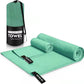 Beach Towel Sports Microfiber Quick Dry Pocket Towel Portable Ultralight Absorbent Towel for Swimming Pool Gym Fitness Yoga