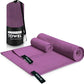 Beach Towel Sports Microfiber Quick Dry Pocket Towel Portable Ultralight Absorbent Towel for Swimming Pool Gym Fitness Yoga