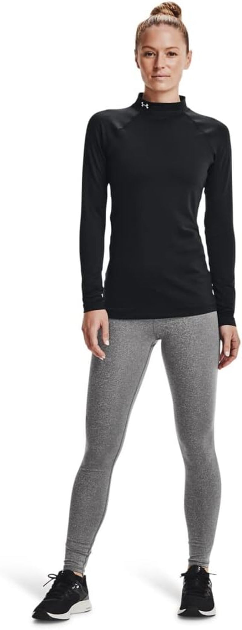 Womens Ua Cg Authentics Mockneck Gym Top