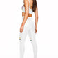 Women Tracksuit Solid Yoga Set Patchwork Running Fitness Jogging Bras + Leggings Sports Suit Gym Sportswear Workout S-3XL-6