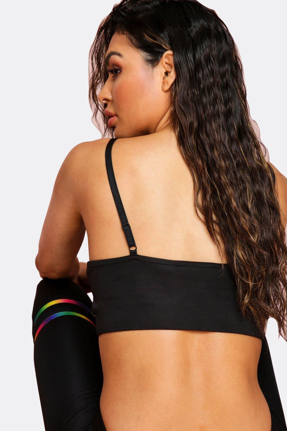 Women Tracksuit Solid Yoga Set Patchwork Running Fitness Jogging Bras + Leggings Sports Suit Gym Sportswear Workout S-3XL-3