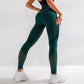 High Waist Yoga Pants Fitness Women Workout-0