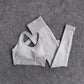 High Waist Leggings+Sport Bra Women Seamless Yoga Set Fitness Clothing  Gym Suits Workout Clothes Woman Jogging Sportwear-12