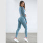 Autumn Women Sheer Mesh Patchwork Yoga Pants Gym Fitness Leggings High Elastics Sports Energy Trousers Fashion Workout Yoga Pant-3